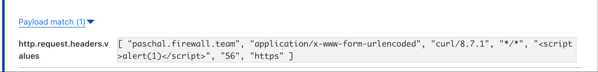 Get better visibility for the WAF with payload logging